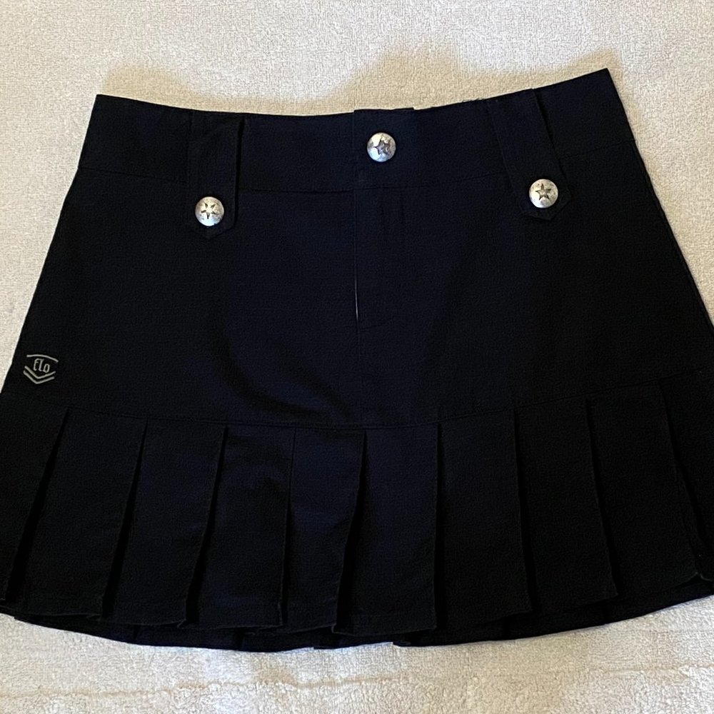Flo Mini Skirt with Pleated Ruffle
